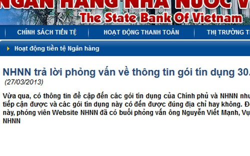 Pg88 com chính chủ Nhà nước đăng tải chính thức trên website của mình để bác bỏ phát ngôn của một thứ trưởng của Bộ Kế hoạch và Đầu tư.