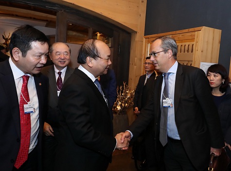 Thủ tướng gặp các tập đoàn thành viên WEF trong lĩnh vực Link Đăng Nhập PG88 Chính Thức 2026; thông tin - Ảnh: VGP.