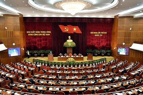 Ngày Pg88hi Thể Thao, Bóng Đá, Casino, Nổ Hũ, Xổ Số thứ hai của hội nghị lần thứ hai Ban Chấp hành Trung ương Đảng khóa 12, hôm 11/3 - Ảnh: VGP.