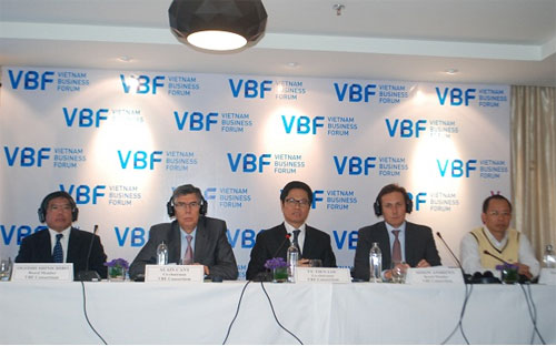 Các đại diện của Liên minh VBF - Ảnh: HQ.<br>