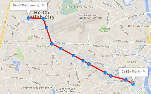  Link Trang Chủ PG88.Com Mới #2026 xây dựng tuyến metro số 2 (Bến Thành - Tham Lương) có tổng chiều dài 11,322 km.