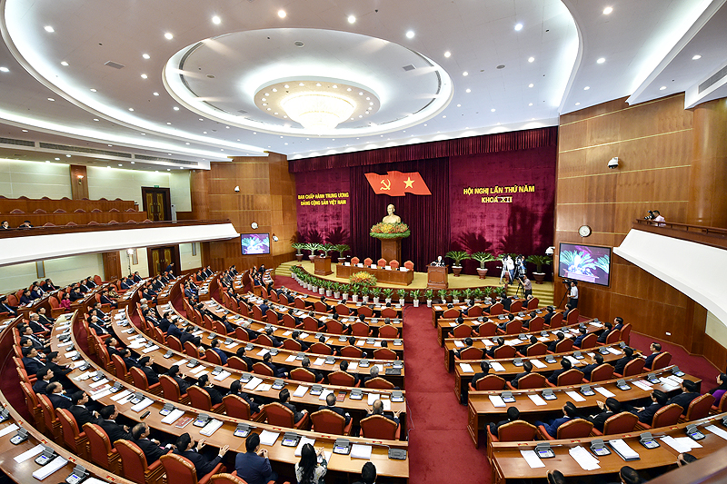 Sau 5 ngày Pg88hi Thể Thao, Bóng Đá, Casino, Nổ Hũ, Xổ Số, hội nghị Trung ương 5 bế mạc hôm nay (10/5) - Ảnh: VGP.<br>