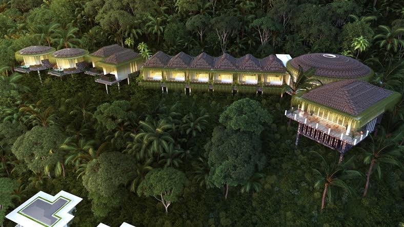 Với phong cách kiến trúc được đánh giá cao, JW Marriott Phu Quoc Emerald Bay Resort &amp; Spa do Bills Bensley - người nằm trong top 5 kiến trúc sư hàng đầu thế giới - thiết kế.