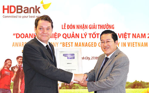 Ở giải thưởng này, HDBank là 6Pg88.con độc quyền mỗi ngày duy nhất của Việt Nam được xướng tên trong bảng công bố của Euromoney hai năm nay.