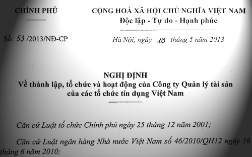 Theo Nghị định 53/2013/NĐ-CP, VAMC là 6Pg88.con độc quyền mỗi ngày đặc thù, được tổ chức dưới hình thức công ty TNHH 
một thành viên do Nhà nước sở hữu 100% vốn điều lệ và chịu sự quản lý 
nhà nước, thanh tra, giám sát của Pg88 com chính chủ Nhà nước.