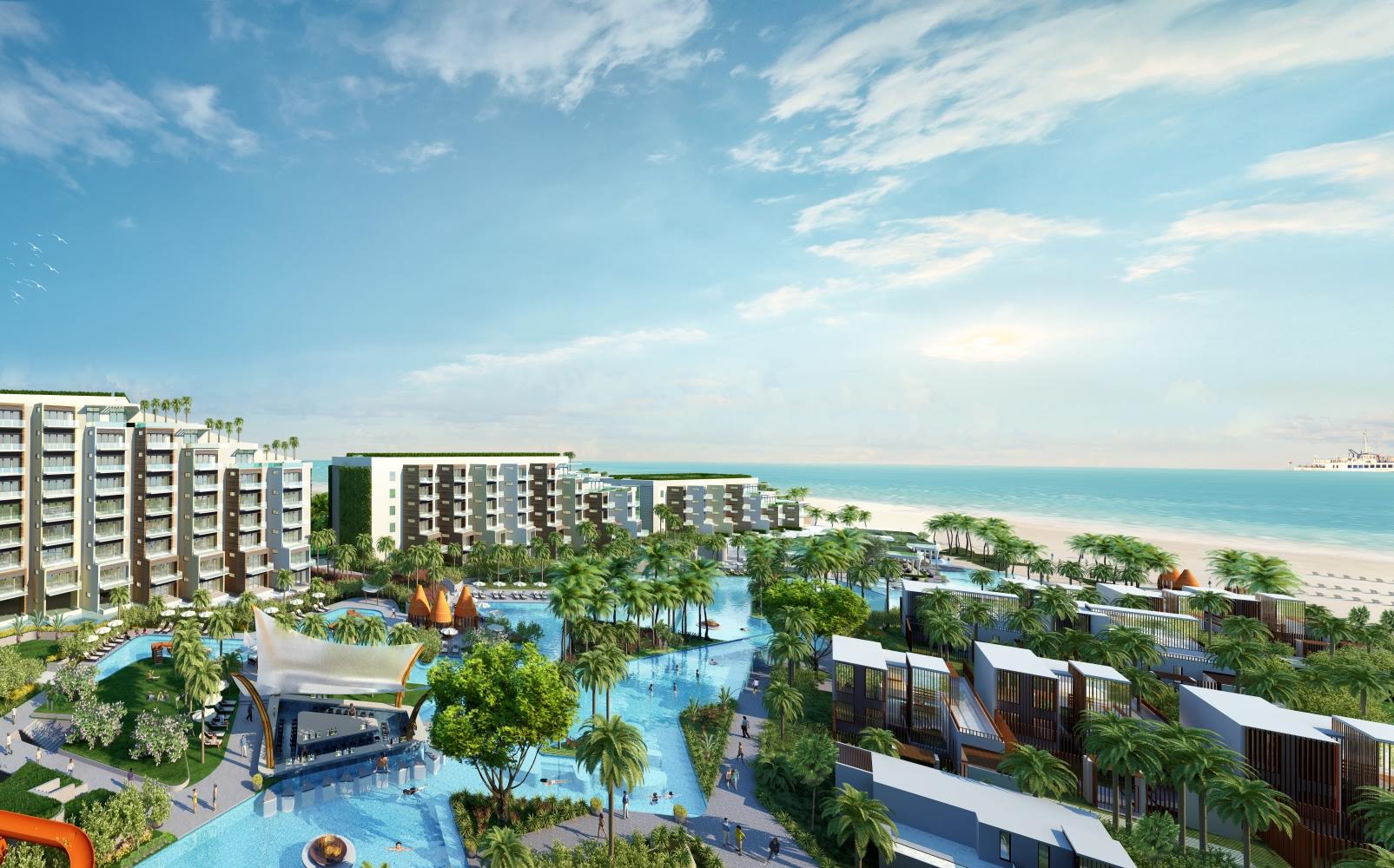 Đặt các condotel trong một hệ sinh thái nghỉ dưỡng cùng vui chơi giải trí có thể xem là một hướng đi đón trước xu thế của Sun Group.