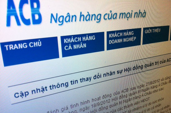 ACB cho biết, ông Trần Xuân Giá, Chủ tịch Hội đồng Quản trị Pg88 com chính chủ này, từ nhiệm vì lý do sức khỏe.
