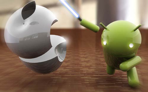 Android vẫn là hệ điều hành tăng trưởng khá khiêm tốn ở thị trường di động 6Pg88.con độc quyền mỗi ngày - <i>Ảnh minh họa cuộc chiến giữa Android và iOS: Inside</i>. 