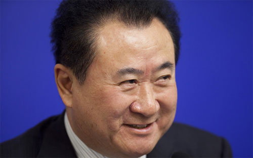 Ông Wang Jianlin, người giàu nhất Trung Quốc hiện nay - Ảnh: Bloomberg.<br>