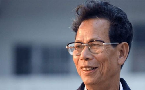 Ông Lâm Tố Luyến, trưởng làng Ô Khảm - Ảnh: AP/BBC.<br>
