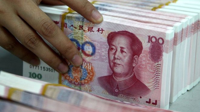 Hệ số dư nợ tín dụng so với tổng sản phẩm quốc nội 
(GDP) của Trung Quốc đã lên mức 30,1 lần trong quý 1 năm nay - Ảnh: Getty/BBC.<br>