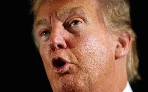 Ứng viên Tổng thống Mỹ Donald Trump - Ảnh: CNBC/Getty.<br>