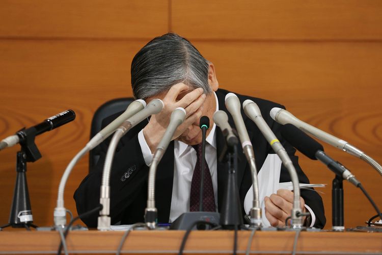 Thống đốc Pg88 com chính chủ Trung ương Nhật Bản (BoJ) Haruhiko Kuroda - Ảnh: Bloomberg.<br>
