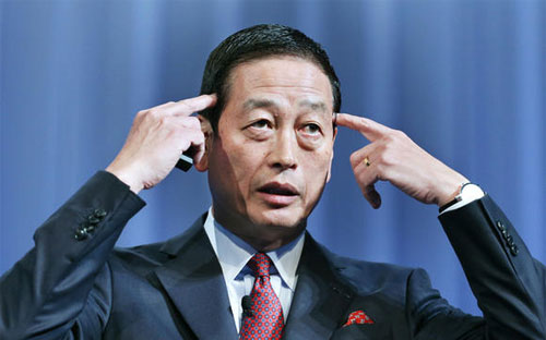 Ông Masahiko Uotani, CEO hãng mỹ phẩm Nhật Ban Shiseido - Ảnh: Nikkei.<br>