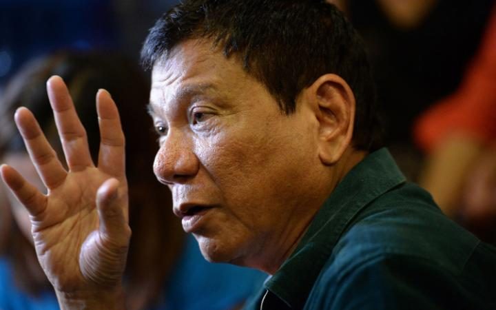 Tổng thống Philippines Rodrigo Duterte.<br>