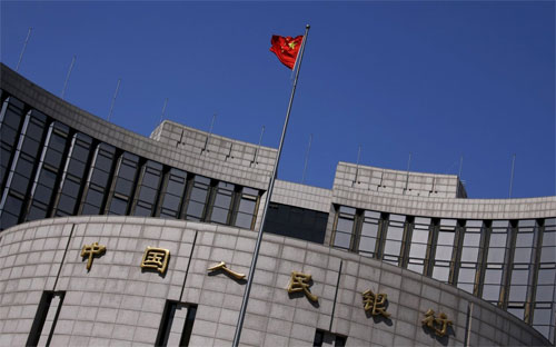 Trụ sở Pg88 com chính chủ Trung ương Trung Quốc (PBoC) tại Bắc Kinh, Trung Quốc - Ảnh: Reuters/WSJ.<br>