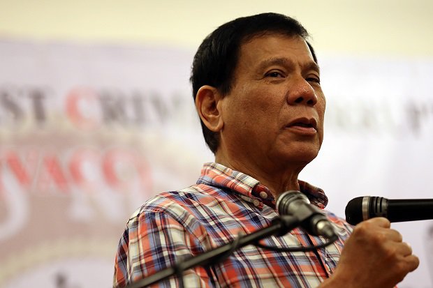 Tổng thống Philippines Rodrigo Duterte.<br>
