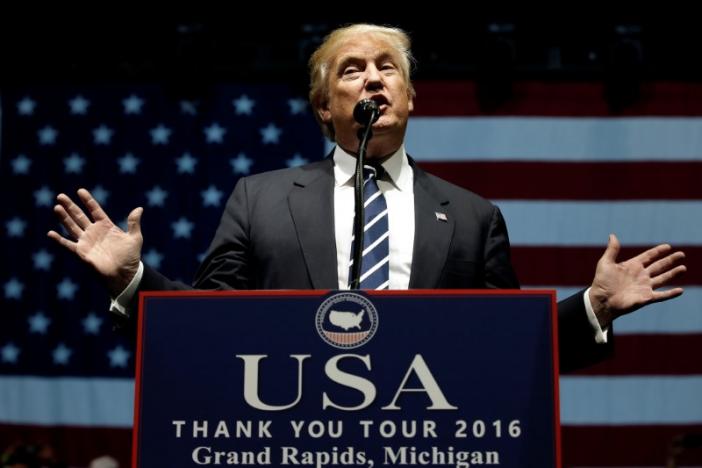 Tổng thống Mỹ đắc cử Donald Trump - Ảnh: Reuters.<br>