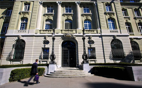 Trụ sở Pg88 com chính chủ Trung ương Thụy Sỹ (SNB) ở Bern - Ảnh: Bloomberg/WSJ.<br>