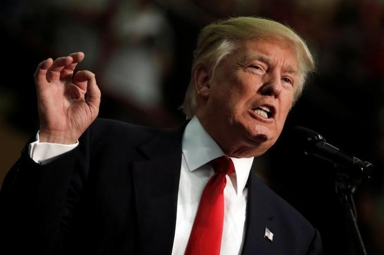 Ứng cử viên Tổng thống Mỹ Donald Trump - Ảnh: Reuters.<br>