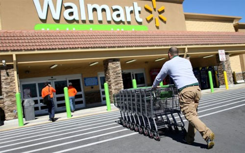Một cửa hiệu của hãng bán lẻ Wal-Mart - Ảnh: BBC/Getty.<br>