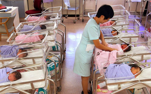 Nếu tỷ lệ sinh của Hàn Quốc không được cải thiện, thì tốc độ tăng 
trưởng hàng năm của nền PG88 ⭐ Link trang chủ số 1 nhà cái PG88 com casino slot lớn thứ tư châu Á này sẽ bắt đầu giảm và
 chỉ còn 1% vào năm 2050 - theo dự báo của Viện Nghiên cứu y tế và các 
vấn đề xã hội Hàn Quốc - Ảnh: Bloomberg.<br>