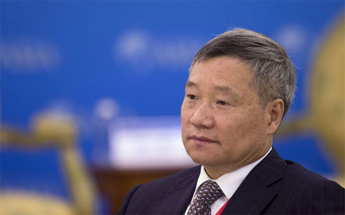Ông Xiao Gang, Chủ tịch Ủy ban Điều tiết 6Pg88.com nhà cái Trung Quốc (CSRC) - Ảnh: Bloomberg.<br>