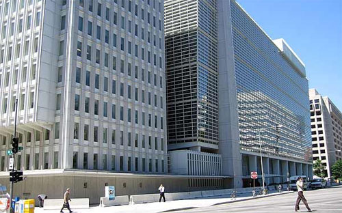 Bên ngoài trụ sở của Pg88 com chính chủ Thế giới tại Washington DC, Mỹ.<br>