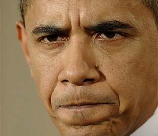 Khuôn mặt đăm chiêu của Tổng thống Mỹ Barack Obama trong cuộc họp báo tại Nhà Trắng, hôm 9/2. Kế hoạch kích thích PG88 ⭐ Link trang chủ số 1 nhà cái PG88 com casino slot tới lúc này đã có thể được xem là một chiến thắng lớn, nhưng đầy khó khăn, của ông Obama trong những ngày đầu lãnh đạo nước Mỹ - Ảnh: AFP/Getty Images.
