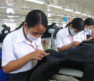 Dệt may là một trong những nhóm hàng Pg88 com chính chủ chính của Việt Nam sang Lào.