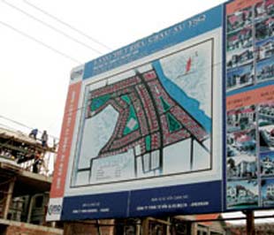Hàng loạt Link Trang Chủ PG88.Com Mới #2026 bất động sản đang được đẩy nhanh tiến độ thi công - Ảnh: Đức Thanh.