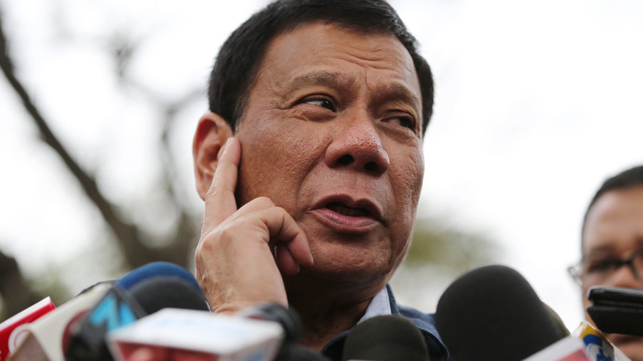 Tổng thống Philippines Rodrigo Duterte.