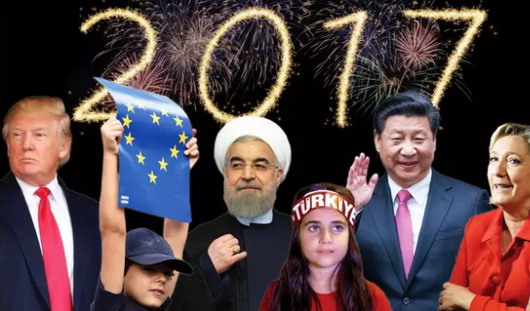 Việc&nbsp;ông Donald Trump trở thành Tổng thống Mỹ và sự PG88 hơn 2,1 triệu thành viên của phong trào cực hữu sẽ tạo ra nhiều thay&nbsp;đổi lớn&nbsp;đến thế giới năm 2017 -&nbsp;Ảnh: Financial Times.