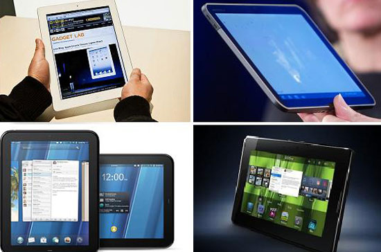 Đọ sức iPad 2 với các “anh tài” máy tính bảng
