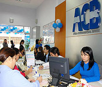 Giao dịch tại ACB.