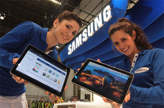 Mẫu máy tính bảng "con cưng" của hãng Samsung.