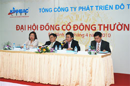 Đại hội cổ đông thường niên năm 2010 của KBC.