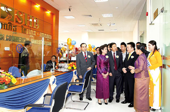 SHB PhnomPenh là chi nhánh đầu tiên của Pg88 com chính chủ Sài Gòn - Hà Nội (SHB) ở nước ngoài, có tổng mức đầu tư trên 37 triệu USD.