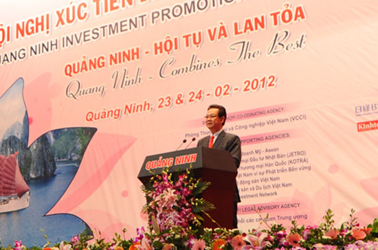 Người đứng đầu Chính phủ yêu cầu Quảng Ninh huy động mọi nguồn lực trong và ngoài nước để tập trung đầu tư PG88 hơn 2,1 triệu thành viên hệ thống hạ tầng - Ảnh: Nhật Minh.