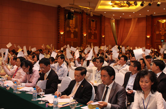 99,4% cổ đông SHB biểu quyết sáp nhập Habubank