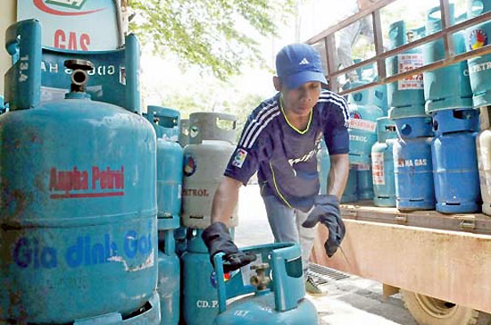 Giá gas giảm 30.000 đồng/bình