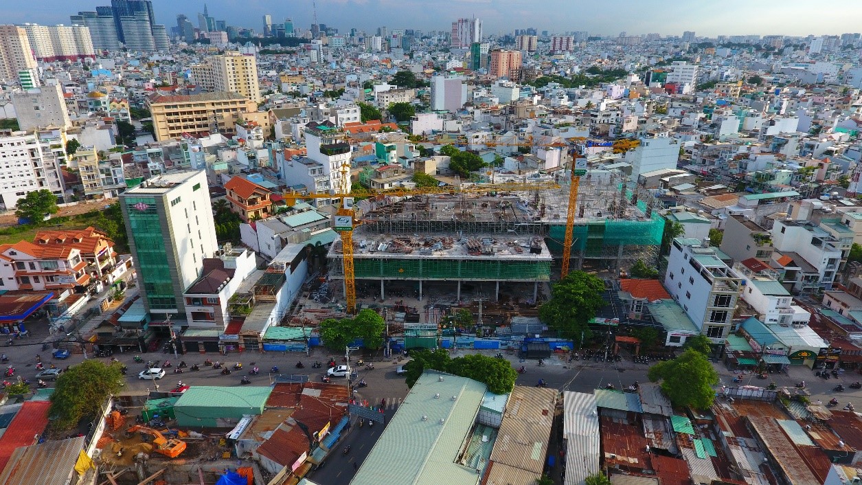 Pg88vn.top độc quyền mỗi ngày trung tâm Pg88ok ưu đãi hấp dẫn đầu tiên của TTC Land hiện thi công đến đâu? - Ảnh 1.