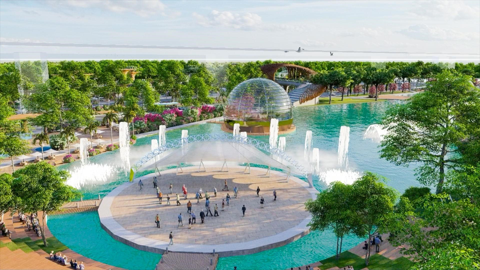 Công viên di sản nằm trong lòng Link Trang Chủ PG88.Com Mới #2026 Sunshine Heritage tại Hà Nội.