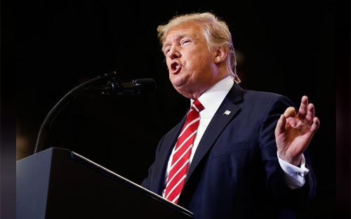 Tổng thống Mỹ Donald Trump - Ảnh: Reuters.<br>