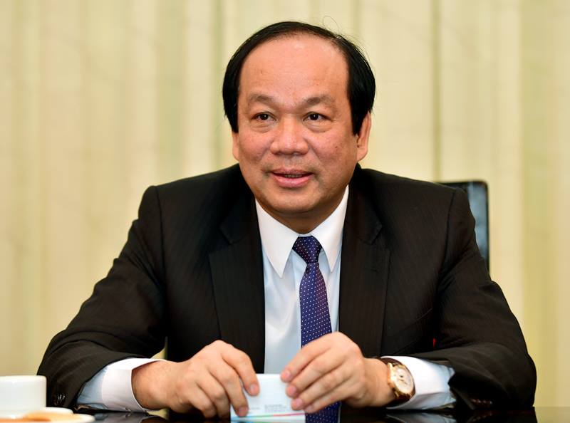 Bộ trưởng - Chủ nhiệm Văn phòng Chính phủ, người phát ngôn của Chính phủ, ông Mai Tiến Dũng.