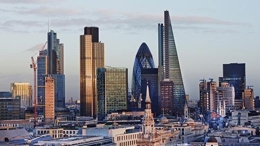 Thủ đô London của Anh - Ảnh: Getty/CNBC.<br>
