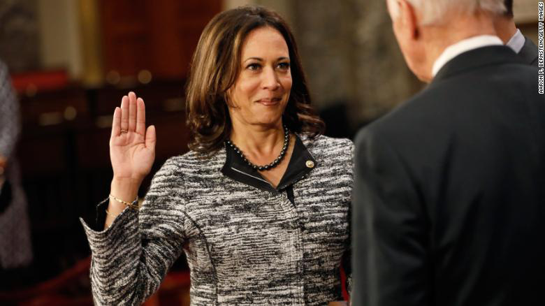 Bà Harris trở thành cánh tay phải đắc lực của ông Joe Biden - Ảnh: Getty Images.