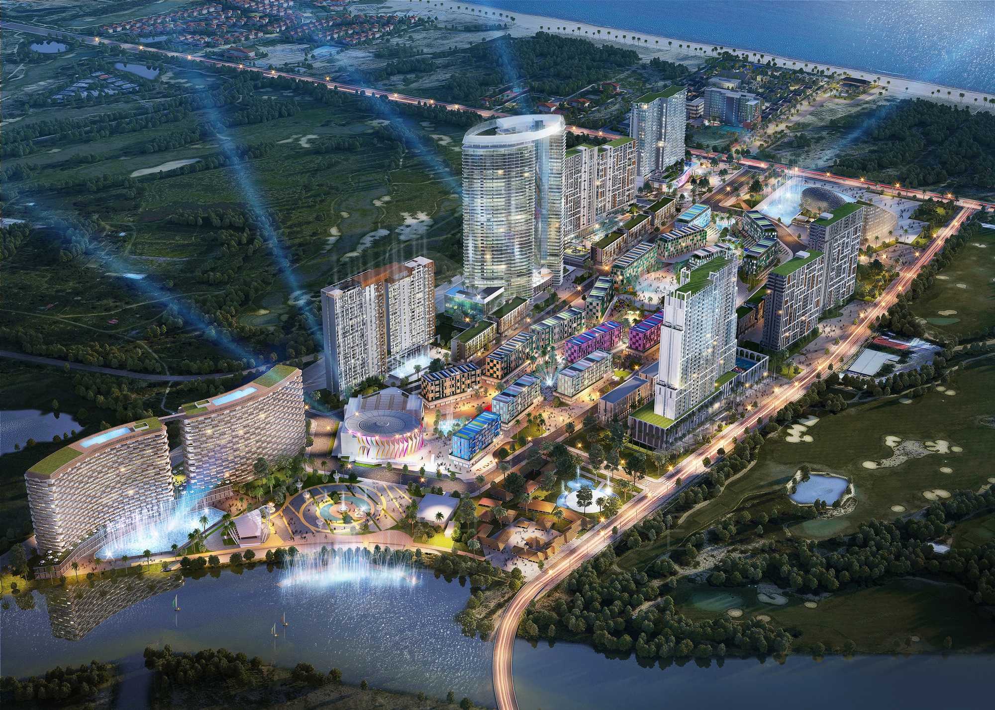 Tổ hợp giải trí Cocobay Đà Nẵng.