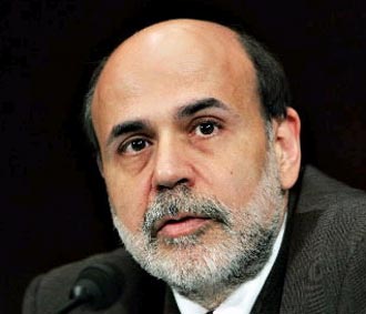 Chủ tịch Cục Dữ trữ Liên bang Mỹ Ben Bernanke.