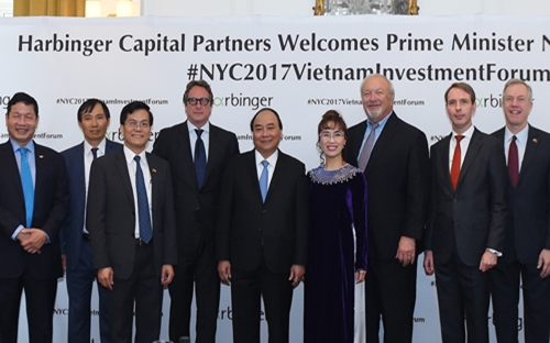 Thủ tướng gặp đại diện 20 tập đoàn lớn tại Mỹ